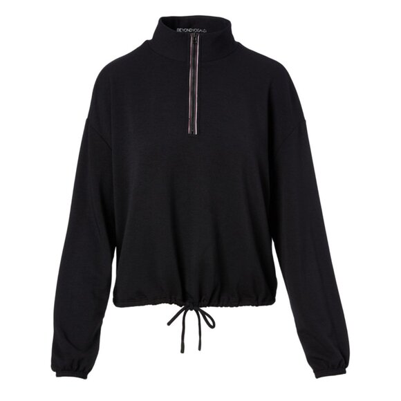 BEYOND YOGA Half-Zip Pullover Sweatshirt - Picture 1 of 8